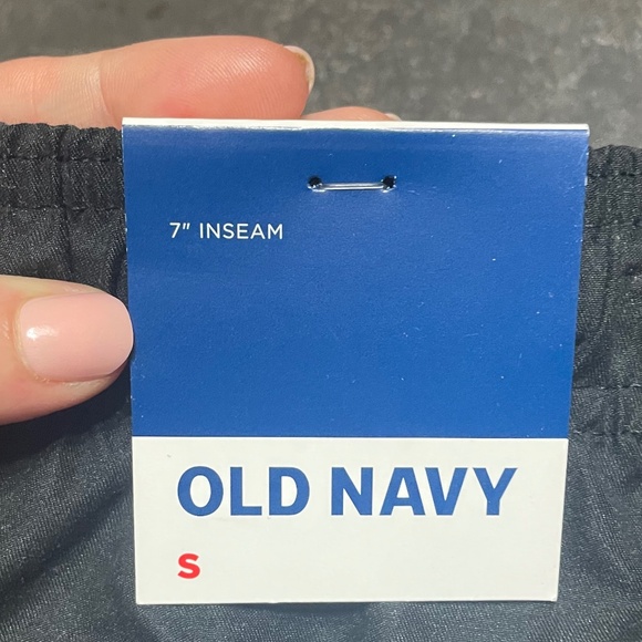 🆕 Mens Old Navy Black Swim Trunks - Size S - Picture 4 of 9